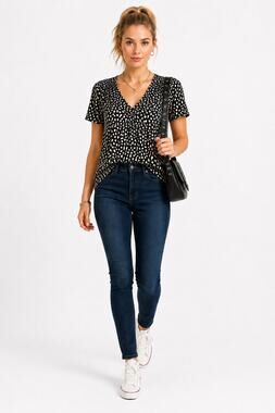 LR4208 prAna Skinny Jeans Womens 6 28 Dark Wash Stretch Mid Rise Ankle Denim